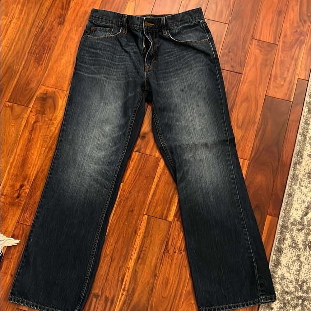 Men's Classic banana republic, straight leg Blue Jeans